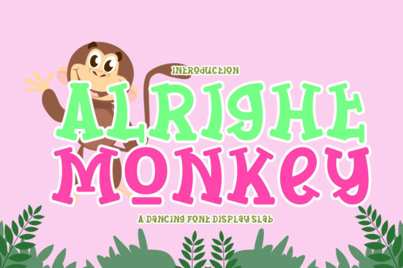 Alright Monkey: A Font for Creative Business