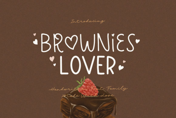 Brownies Lover Font for Bold Campaigns