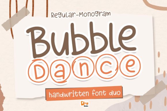 Bubble Dance Font for Creative Marketing