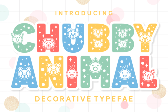 Chubby Animal Font Review