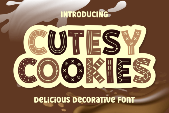 Cutesy Cookies Font: A Playful Touch for Branding