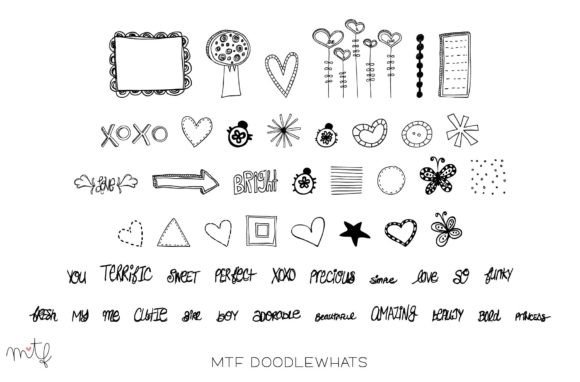 Doodlewhats Font: Adorable Typography for Creative Projects