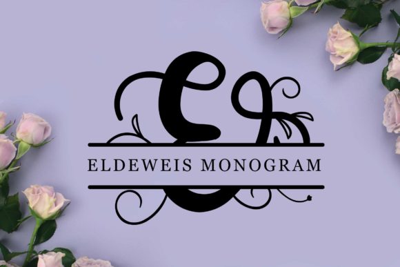 Eldeweis Monogram Font