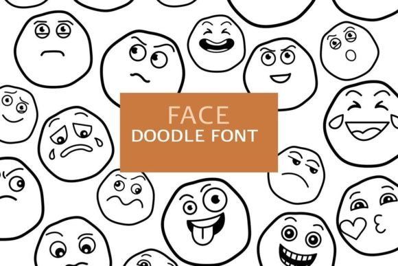 Face Doodle: A Playful Font for Creative Projects