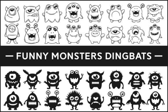 Funny Monsters Font Review
