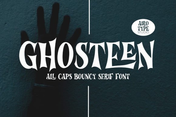 Ghosteen: A Spooky Serif for Digital Marketing