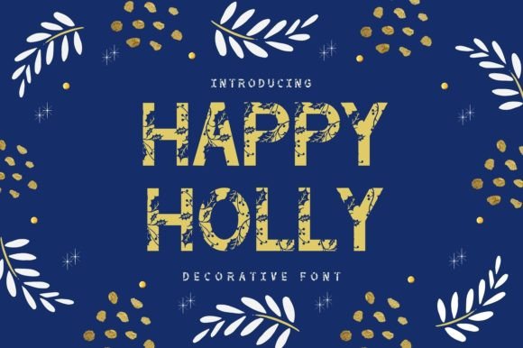 Happy Holly Font for Web Design