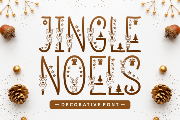 Jingle Noels Font for Holiday Creations