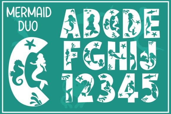 Mermaid Duo Font for Web Design