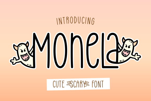 Monela: A Decorative Font for Creative Web Design