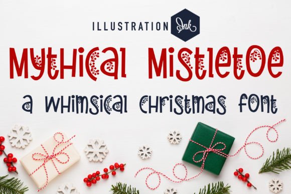 Mythical Mistletoe Font