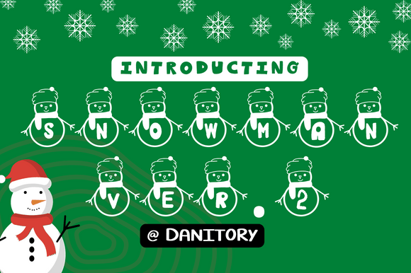 Snowman Version Two Font