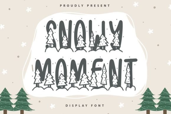 Snowy Moment Font for Business