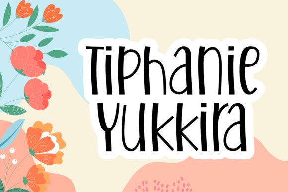 Tiphanie Yukkira Font for Creative Projects