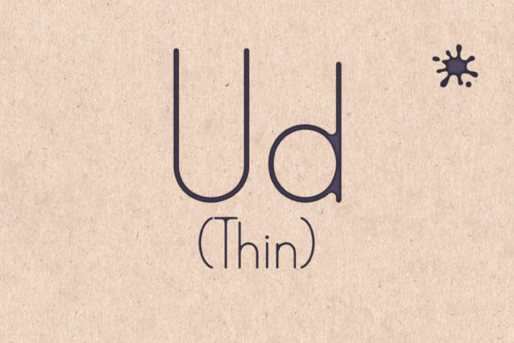 Ud: A Modern Sans Serif for Elegant Design