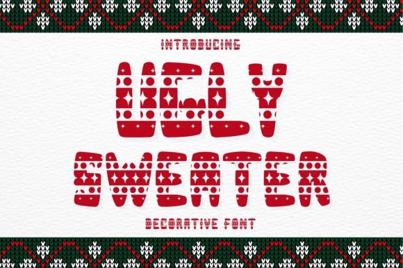 Ugly Sweater Font Review