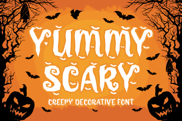 Yummy Scary Font for Creative Projects